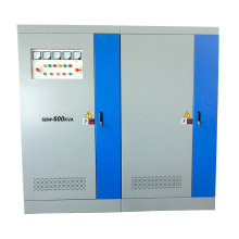 SBW Industrial SBW 500KVA 600KVA 3 Fase 380VAC Regulador de tensão automática